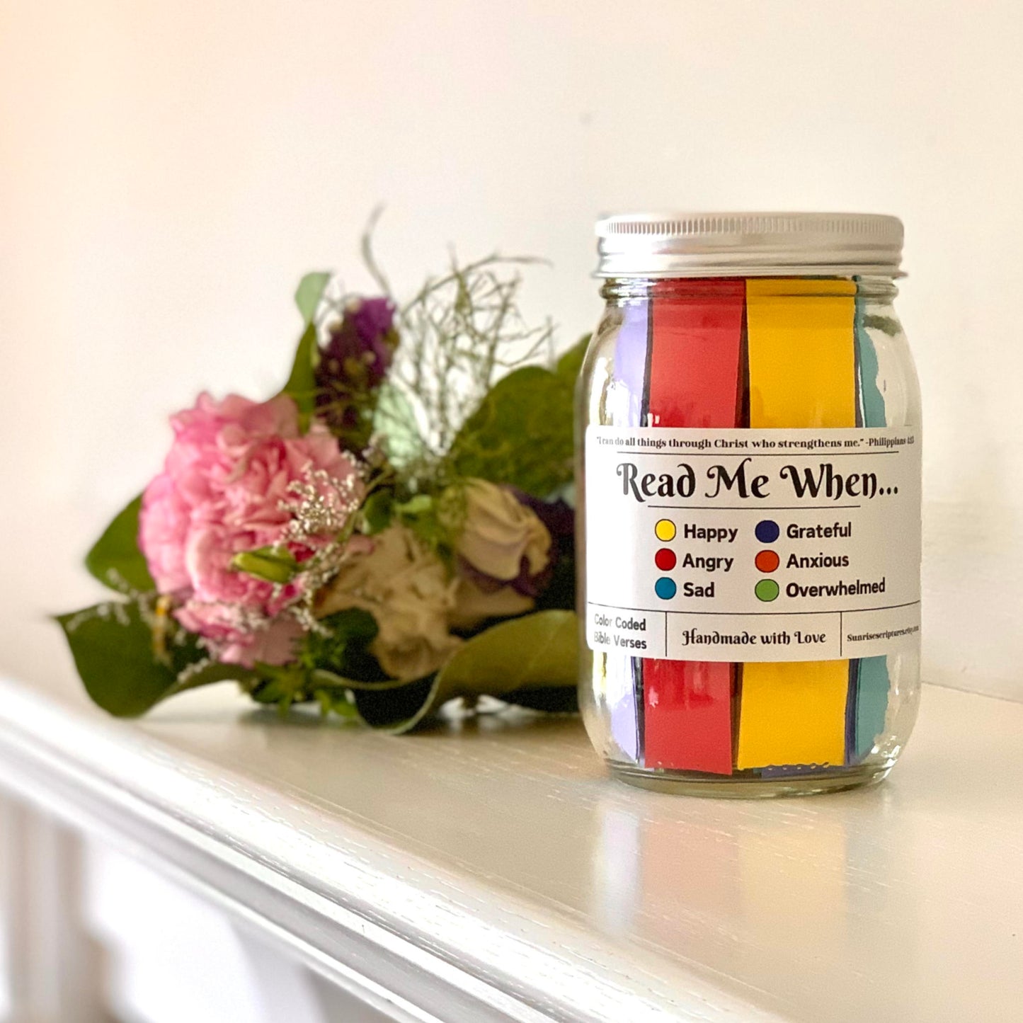 Bible Verse Jar for Emotions and Feelings