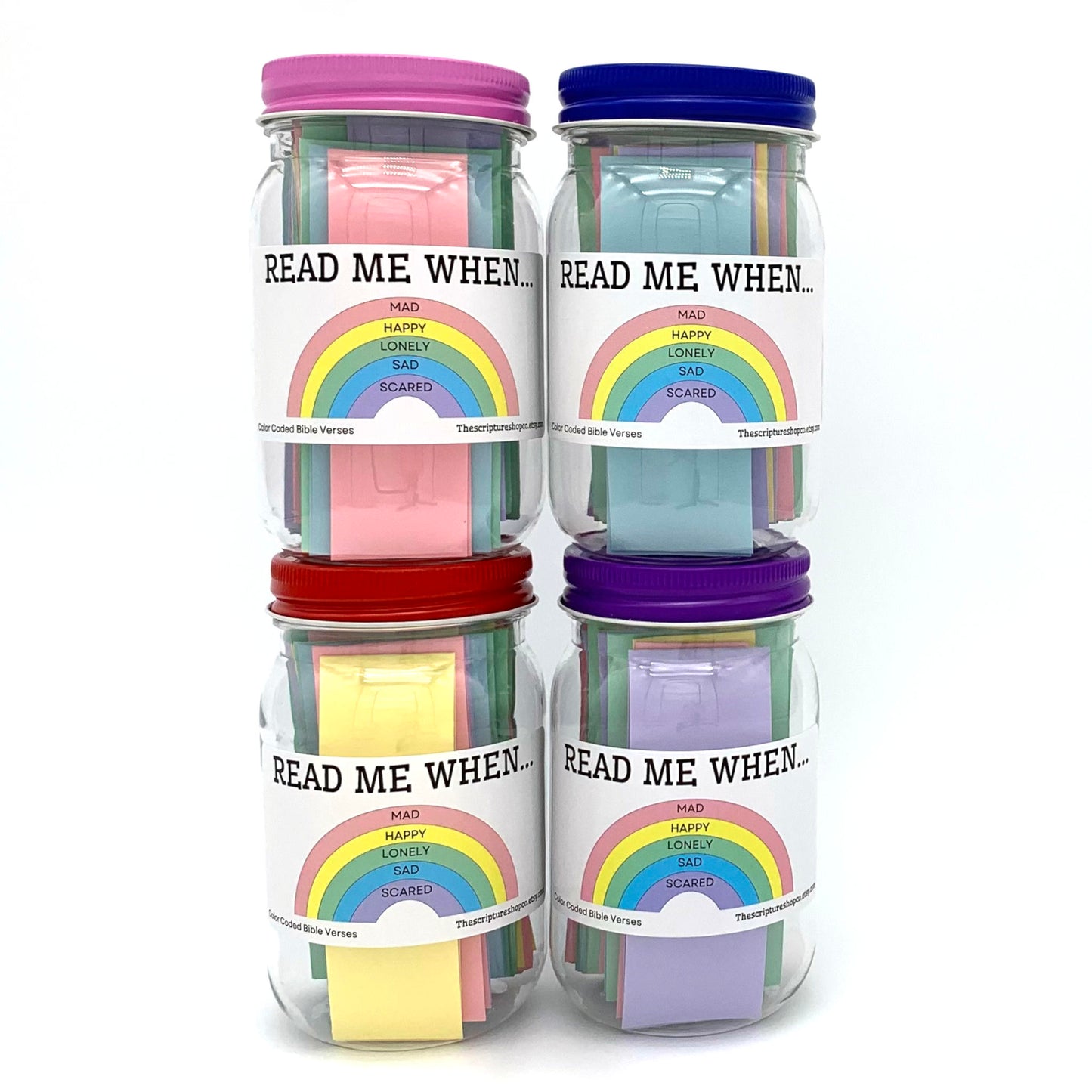 Kid's Bible Verse Jar for Emotions and Feelings