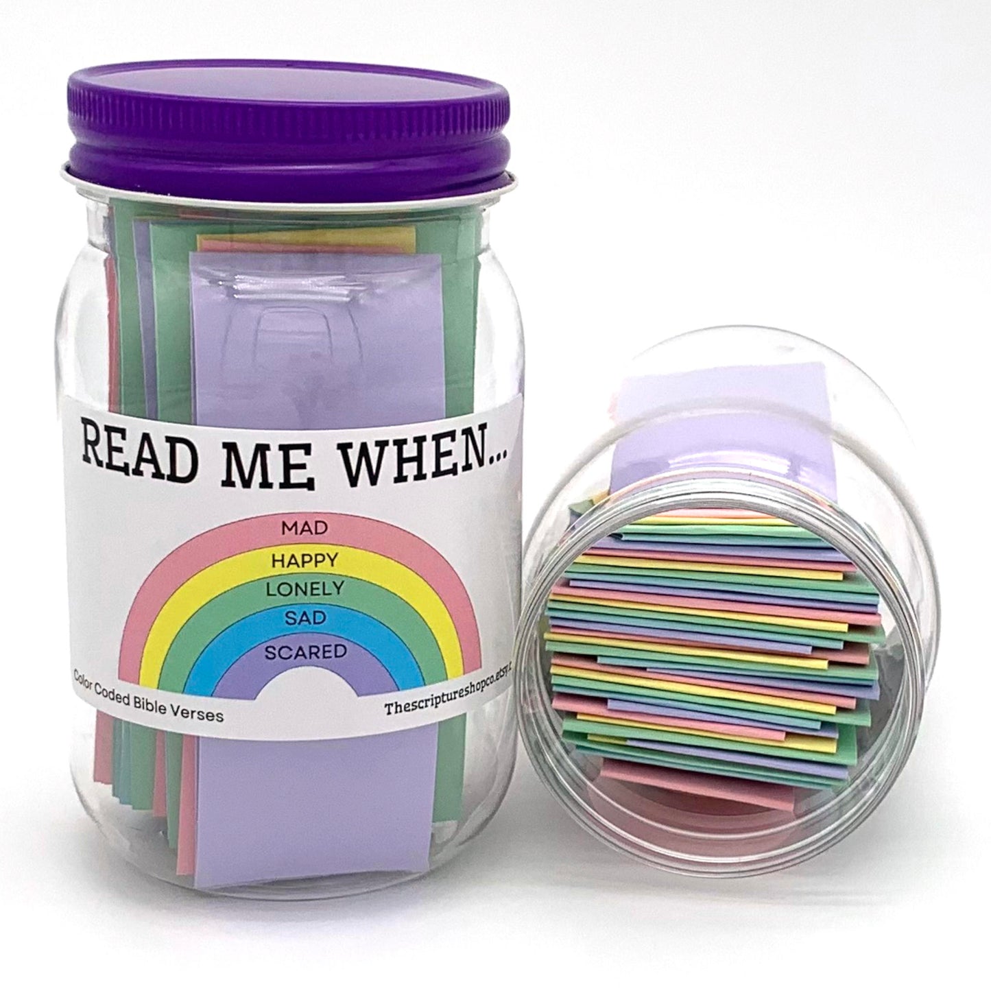 Kid's Bible Verse Jar for Emotions and Feelings