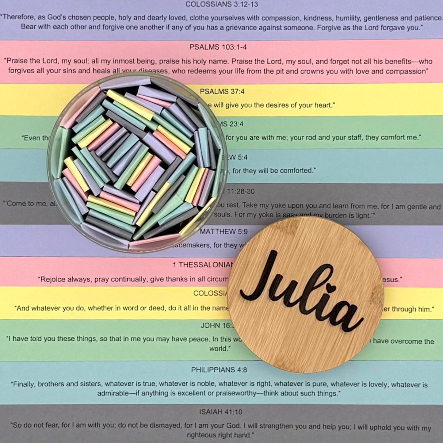 Read Me When Bible Verse Jar