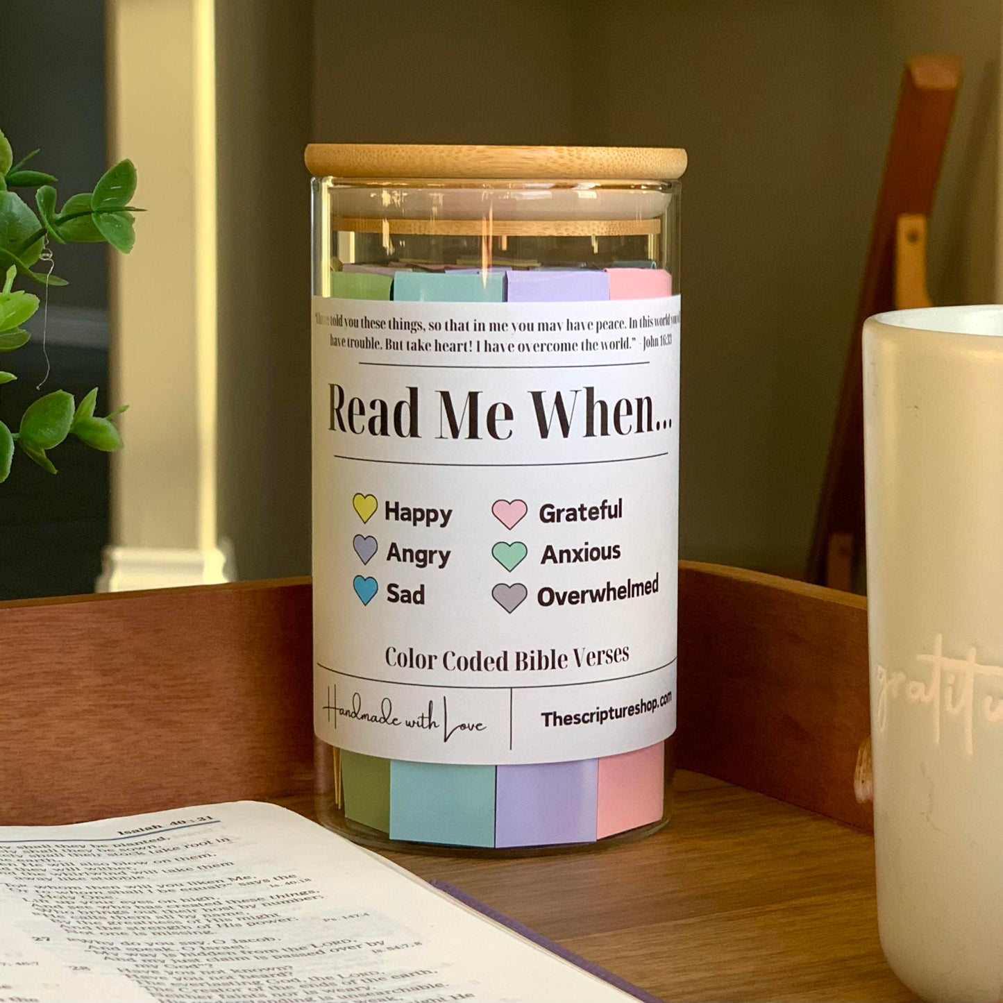 Read Me When Bible Verse Jar