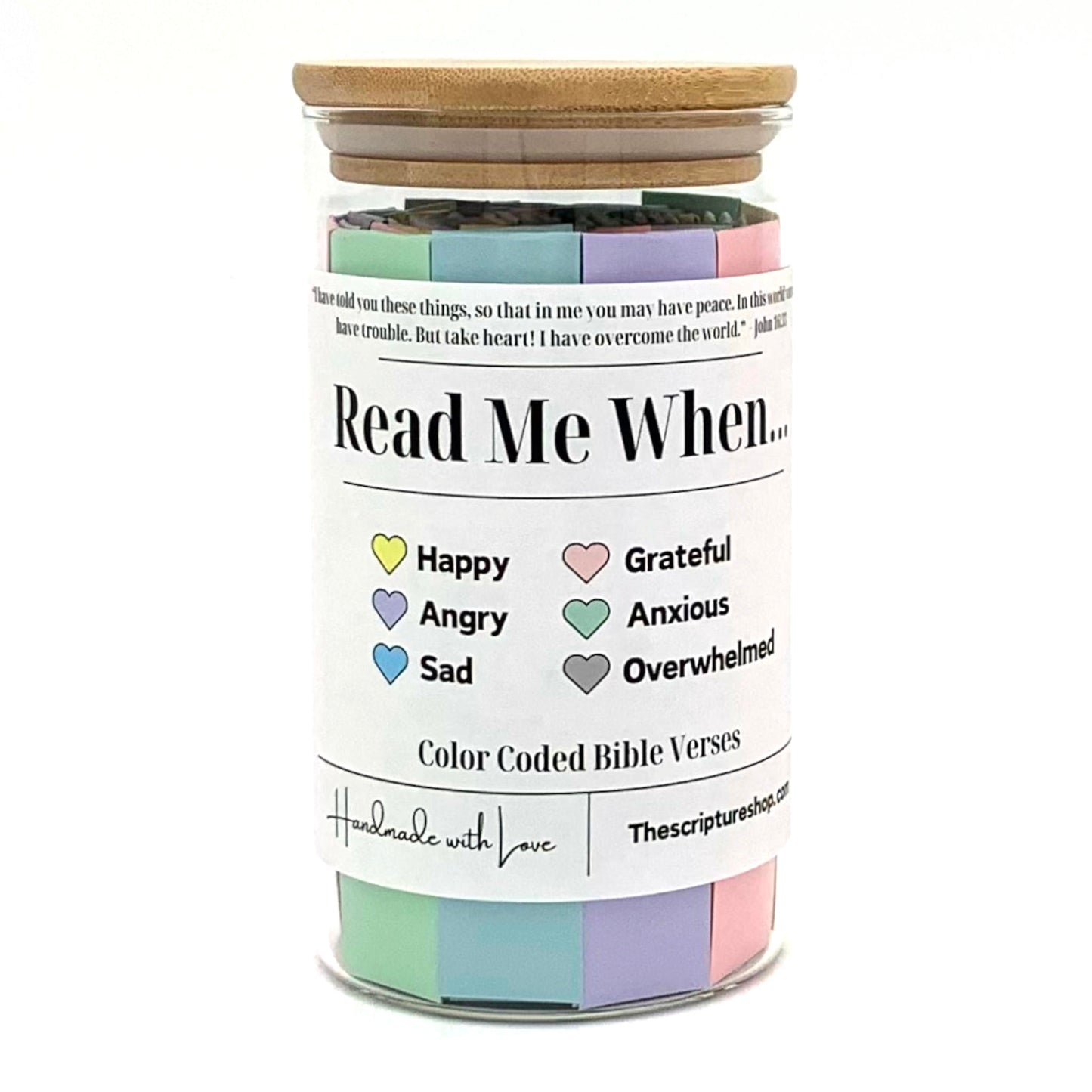 Read Me When Bible Verse Jar