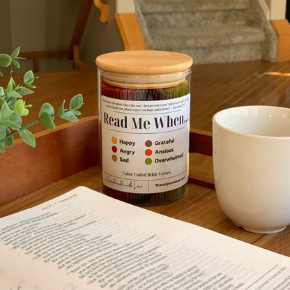 Read Me When Bible Verse Jar