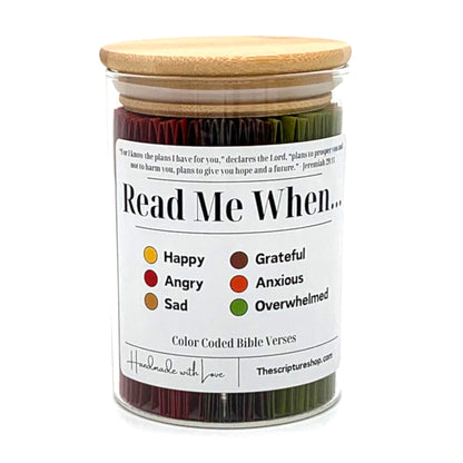 Read Me When Bible Verse Jar