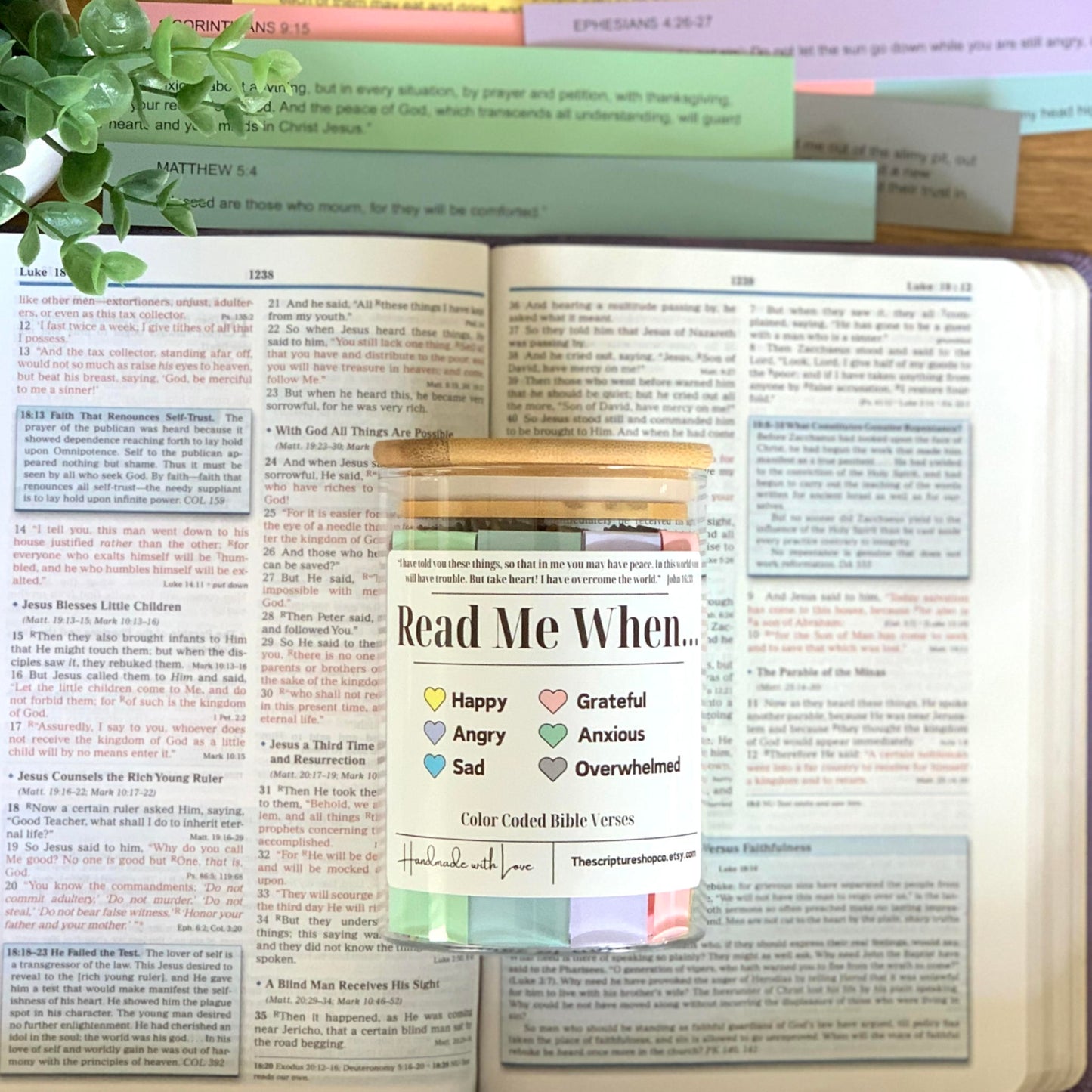 Read Me When Bible Verse Jar