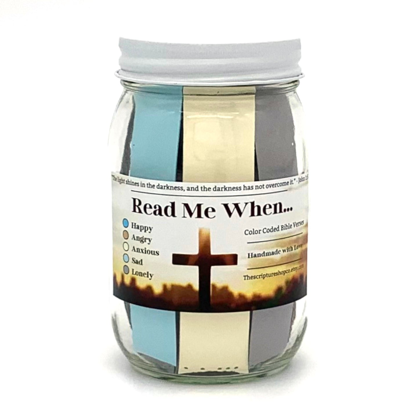 Bible Verse Jar for Emotions and Feelings