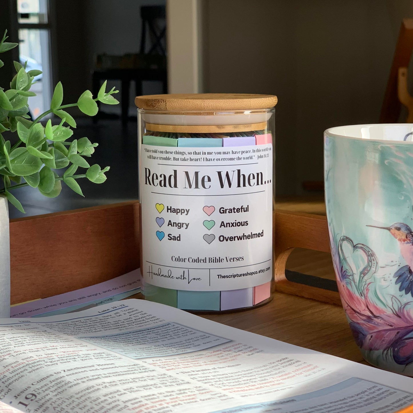 Read Me When Bible Verse Jar