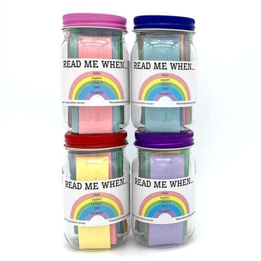 Kid's Bible Verse Jar for Emotions and Feelings