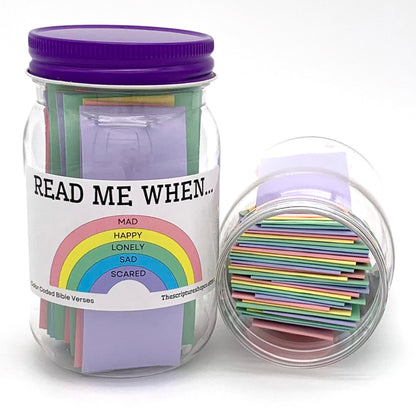 Kid's Bible Verse Jar for Emotions and Feelings