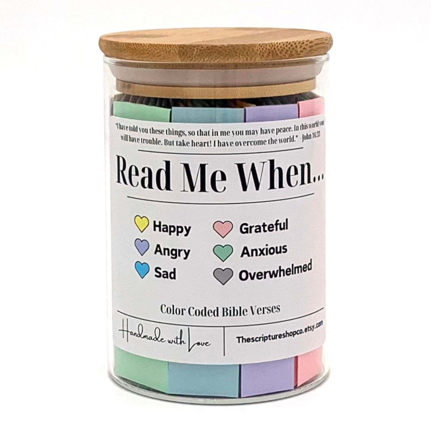 Read Me When Bible Verse Jar