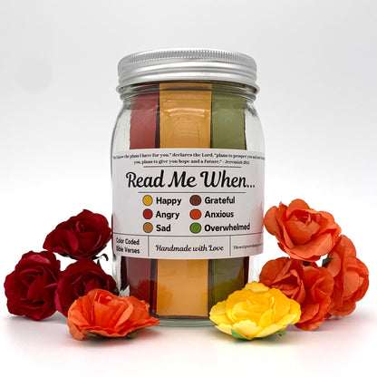 Bible Verse Jar for Emotions and Feelings