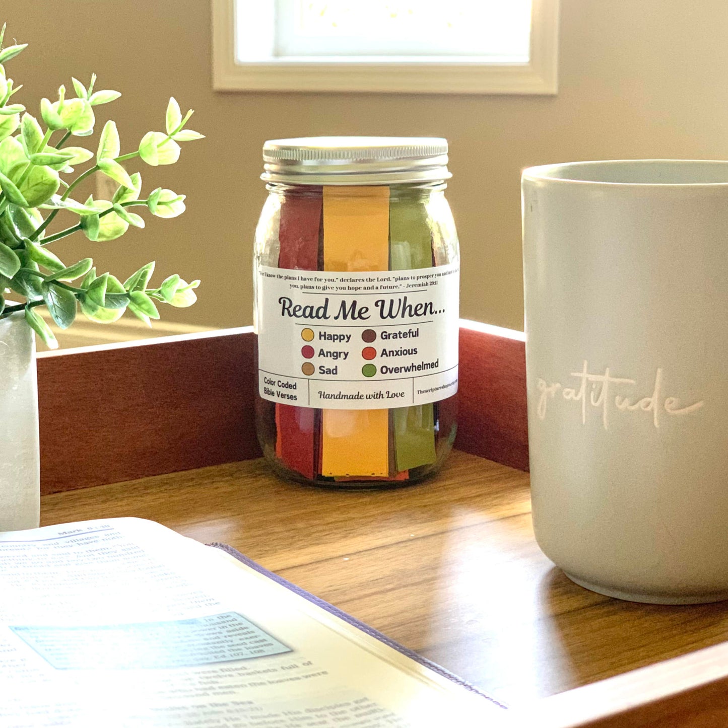 Bible Verse Jar for Emotions and Feelings