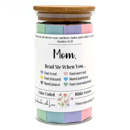 Bible Verse Jar for Moms - Read Me When Jar